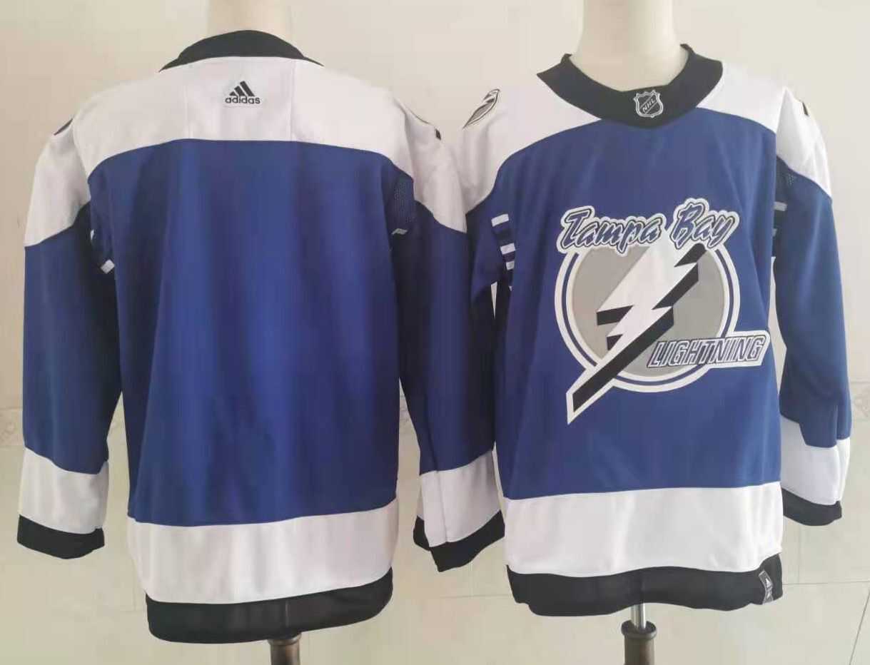 Lightning Blank Blue 2020-21 Reverse Retro Adidas Jersey,We sell and wholesale Lightning Blank Blue 2020-21 Reverse Retro Adidas Jersey on line form chian!